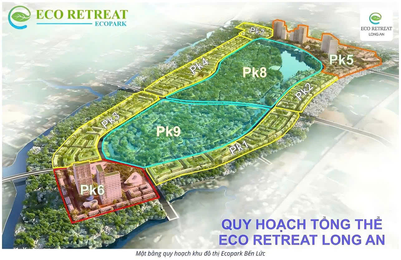 Phân khu Eco Retreat Long An